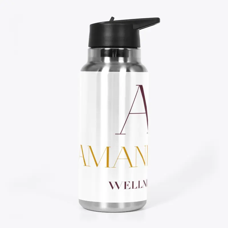 Amani Upendo Wellness water bottle